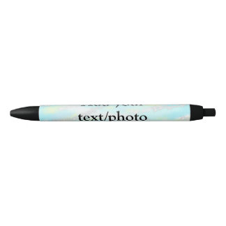 Eenvoudig pastelglitterkleurig voeg jouw tekst fot zwarte inkt pen