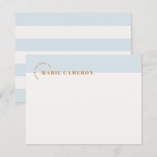 Eenvoudig pastolframerwerk - blauw (Voorkant / Achterkant)