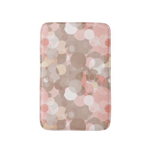 Eenvoudig patroon - cirkels badmat (Voorkant Verticaal)