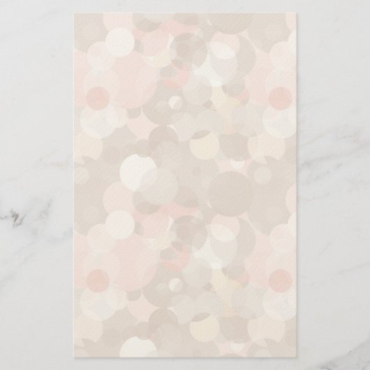 Eenvoudig patroon - cirkels briefpapier (Voorkant)