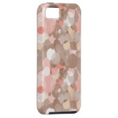 Eenvoudig patroon - cirkels Case-Mate iPhone case (Back/Rechts)