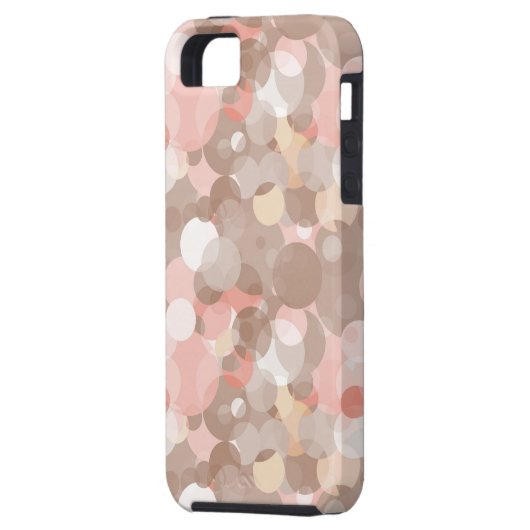 Eenvoudig patroon - cirkels Case-Mate iPhone case (Achterkant Links)