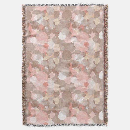 Eenvoudig patroon - cirkels deken (Voorkant Verticaal)