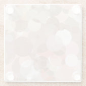 Eenvoudig patroon - cirkels glazen onderzetter (Achterkant)