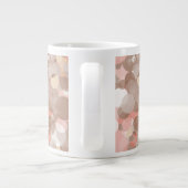 Eenvoudig patroon - cirkels grote koffiekop (Achterkant)