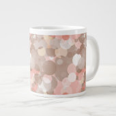 Eenvoudig patroon - cirkels grote koffiekop (Voorkant rechts)