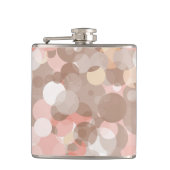 Eenvoudig patroon - cirkels heupfles (Voorkant)