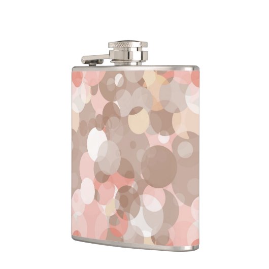 Eenvoudig patroon - cirkels heupfles (Links)