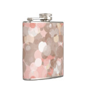 Eenvoudig patroon - cirkels heupfles (Rechts)