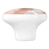 Eenvoudig patroon - cirkels keramische knop (Zijkant)