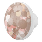 Eenvoudig patroon - cirkels keramische knop (Rechts)