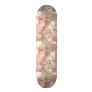 Eenvoudig patroon - cirkels persoonlijk skateboard