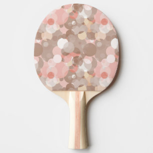 Eenvoudig patroon - cirkels tafeltennisbatje