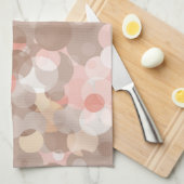 Eenvoudig patroon - cirkels theedoek (Quarter Fold)