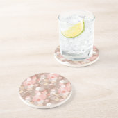 Eenvoudig patroon - cirkels zandsteen onderzetter (Zijkant)