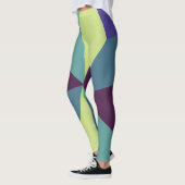 Eenvoudig patroon met mooie kleuren leggings (Links)