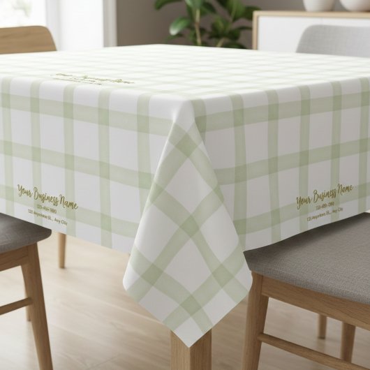 Eenvoudig patroonontwerp tafelkleed voor moderne e