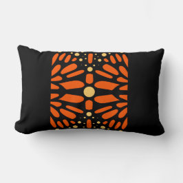 Eenvoudig patroonpatroon met vlinderkunst Deco Ele Kussen