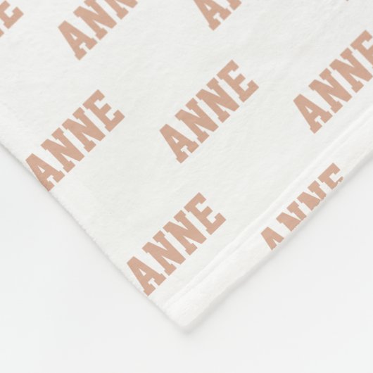 Eenvoudig patroontype voor Roos Fleece Deken (Hoek)