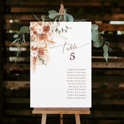 eenvoudig plan zigeuner script trouwtafel nummer kaart