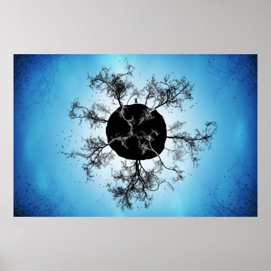 Eenvoudig Planet Poster (Voorkant)