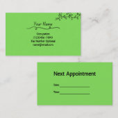 Eenvoudig Plant Visitekaartje (Voorkant / Achterkant)