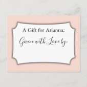 Eenvoudig platte beeldscherm Vrijgezellenfeest Blu Informatiekaartje (Achterkant)