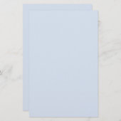 Eenvoudig platte blauwe banketbakkerij briefpapier (Voorkant / Achterkant)