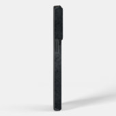 Eenvoudig platte grijze Trendy Modern minimalist Case-Mate iPhone Case (Achterkant / Rechts)