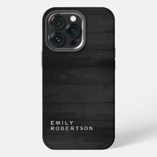 Eenvoudig platte grijze Trendy Modern minimalist iPhone 13 Pro Hoesje