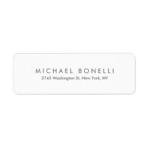 Eenvoudig platte minimalistisch elegant modern wit