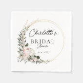 Eenvoudig, pony, eucalyptus, Vrijgezellenfeest Servet (Voorkant)