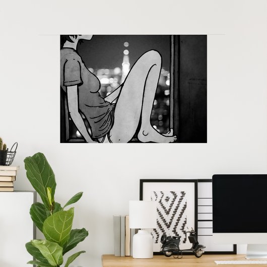 Eenvoudig Poster (Thuiskantoor)