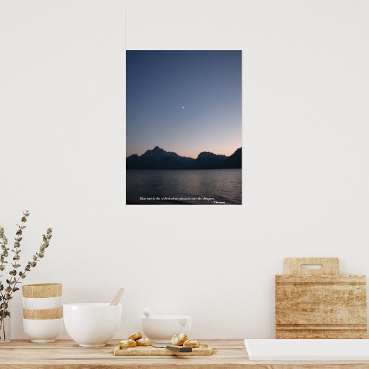 Eenvoudig poster (Keuken)