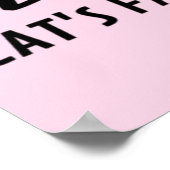 Eenvoudig Poster citaat voor kattenliefhebbers (Hoek)