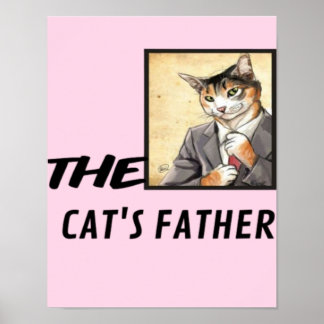 Eenvoudig Poster citaat voor kattenliefhebbers