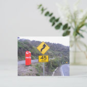 Eenvoudig postvak. briefkaart (Staand voorkant)