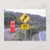 Eenvoudig postvak. briefkaart (Voorkant)