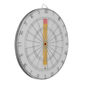 Eenvoudig potlood dartbord (Voorkant Links)