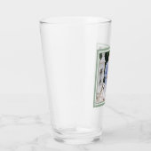 Eenvoudig Prachtige Valentijnsdag Koppel Bierglas Glas (Rechts)