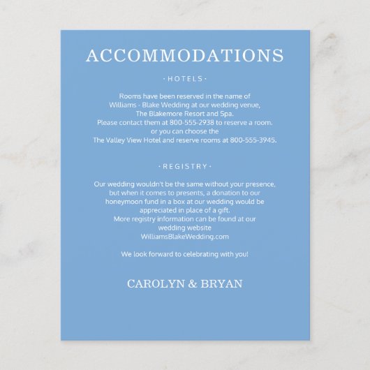 Eenvoudig prijsbindingsgegevens flyer (Voorkant)