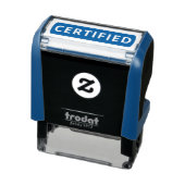 EENVOUDIG PRODUCT GECERTIFICEERD RUBBERSTEMP  ZELFINKTENDE STEMPEL (Product)