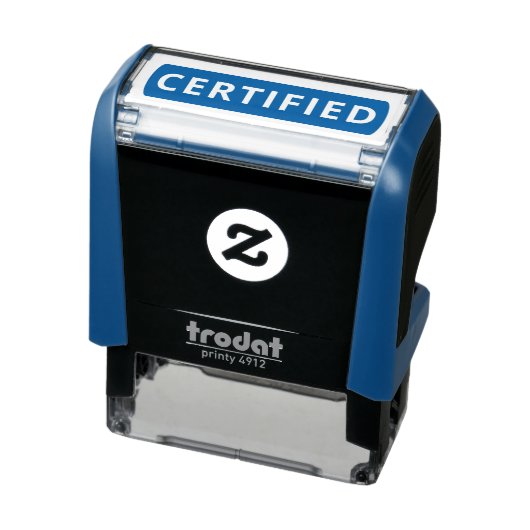EENVOUDIG PRODUCT GECERTIFICEERD RUBBERSTEMP  ZELFINKTENDE STEMPEL (Product)