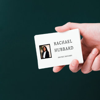 Eenvoudig professioneel aangepast Afbeelding, QR-c Visitekaartje