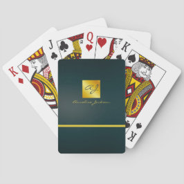 Eenvoudig Professioneel Merklogo Pokerkaarten