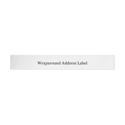 Eenvoudig Professioneel Rondomlabel Adreslabel Wikkel (Individueel)