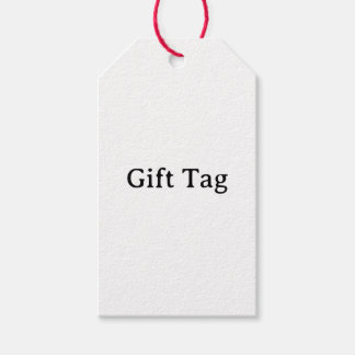 Eenvoudig Professioneel Rood Touw Mat Cadeaulabel