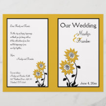 Eenvoudig programma voor zonnebloemen