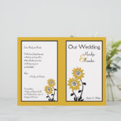 Eenvoudig programma voor zonnebloemen (Staand voorkant)