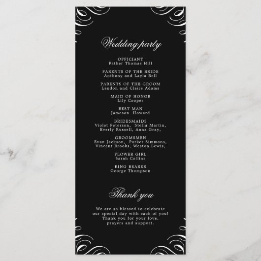 Eenvoudig programma voor zwart-witcalligrafie (Achterkant)